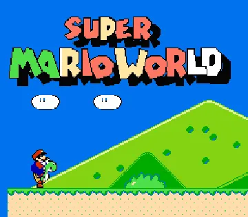 Super Mario World (Asia) (En) (Pirate) screen shot title